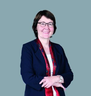 Anwältin und Partnerin der Kanzlei CMS China in Shanghai im Gespräch.